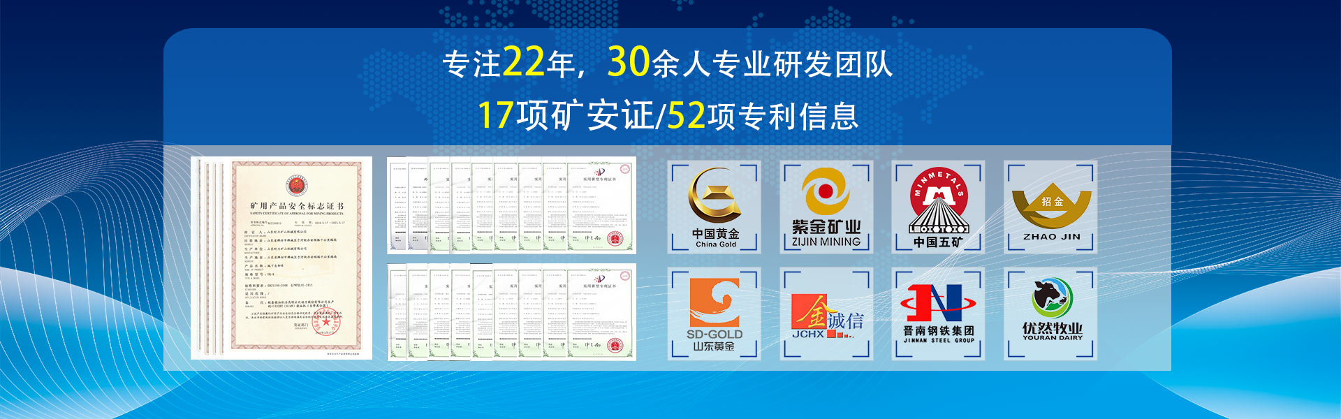 礦安證、專(zhuān)利